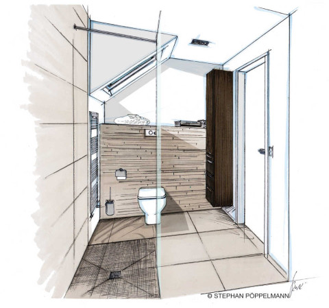 Wohlfühlbad auf kleinster Fläche verwirklichen